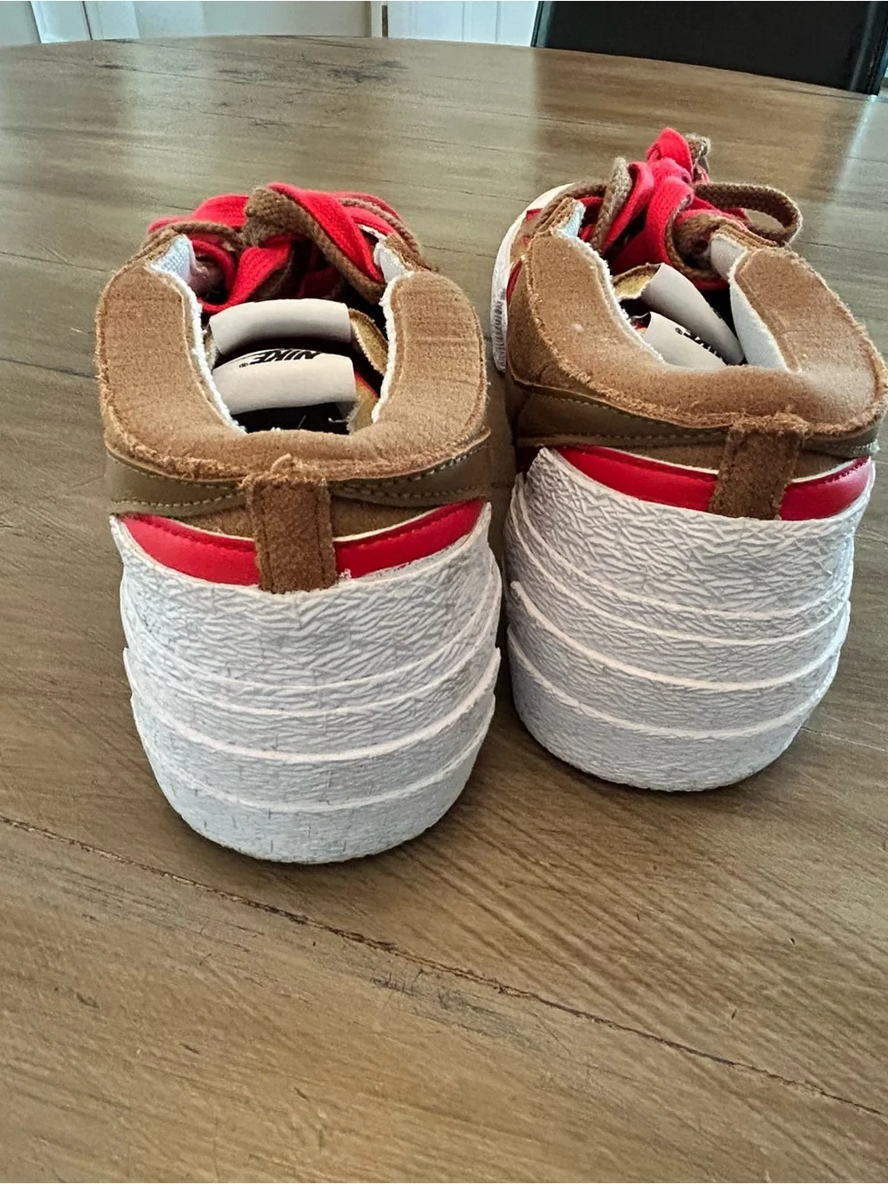 Nike Sacai x Blazer Low British Tan, Size 11, DD1877 200